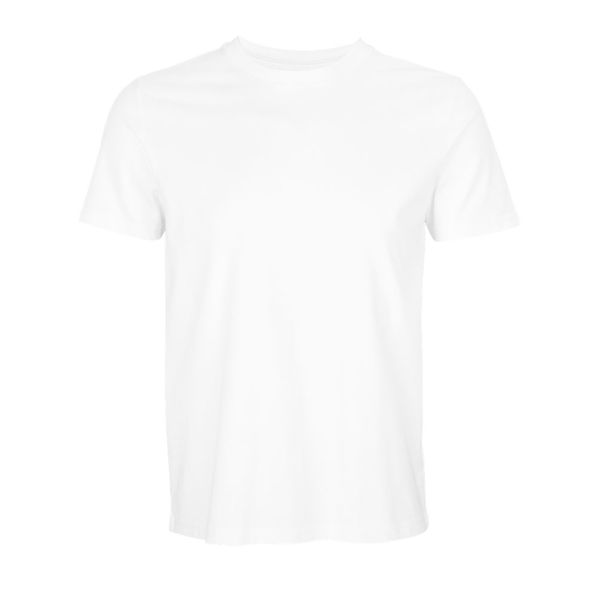 T-shirt recyclé éco unisexe | T-shirt publicitaire Blanc recyclé