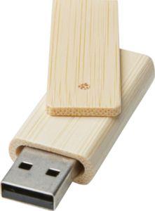 Clé USB bambou Rotate | Clé USB personnalisée Beige