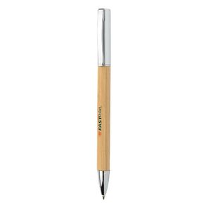 Stylo moderne bambou | Stylo publicitaire Brown 3