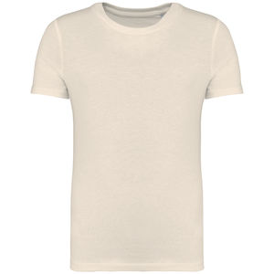 T-shirt coton bio enfant | T-shirt personnalisé Ivory 2