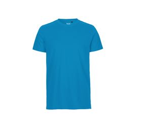 T-shirt fit coton bio H | T-shirt personnalisé Sapphire 1