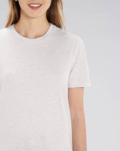 T-shirt jersey bio | T-shirt personnalisé Cream Heather Grey 3