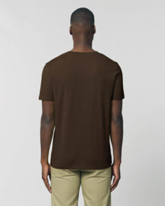 T-shirt jersey bio | T-shirt personnalisé Deep chocolat 5
