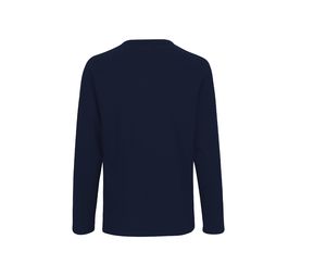 T-shirt long coton H | T-shirt personnalisé Navy 2