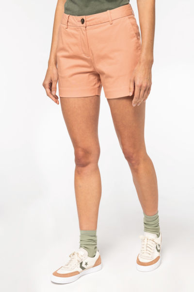 Bermuda coton bio F | Bermuda personnalisé Peach 7