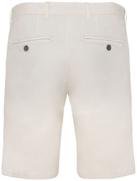 Bermuda coton bio H | Bermuda personnalisé Ivory