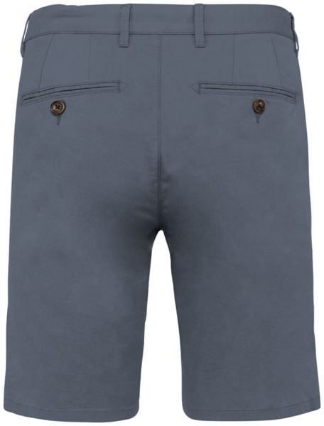 Bermuda coton bio H | Bermuda personnalisé Mineral Grey