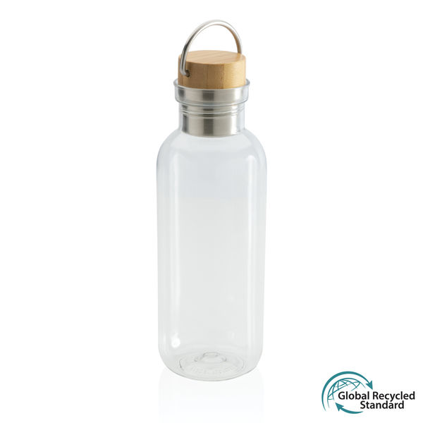 Bouteille rPET 380ml | Bouteille publicitaire Transparent