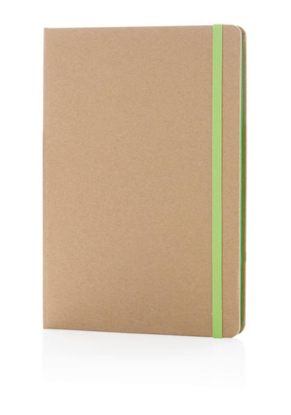 Carnet kraft A5 | Carnet publicitaire Vert