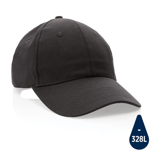 Casquette recyclé 190g | Casquette publicitaire Black