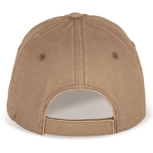 Casquette délavée | Casquette publicitaire Washed Dark Camel