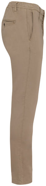 Chino French Terry H | Chino publicitaire Washed Wet Sand 1