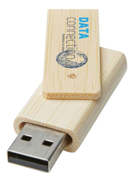 Clé USB bambou Rotate | Clé USB personnalisée Beige 1