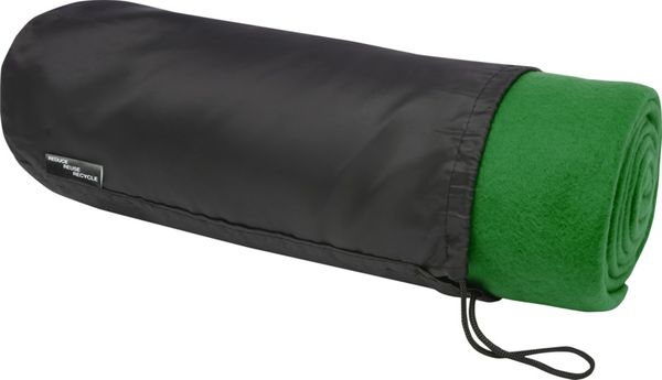 Couverture rPET Willow | Couverture publicitaire Vert