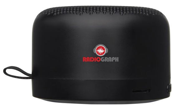 Enceinte 5 W Loop | Enceinte Bluetooth personnalisée Noir 1