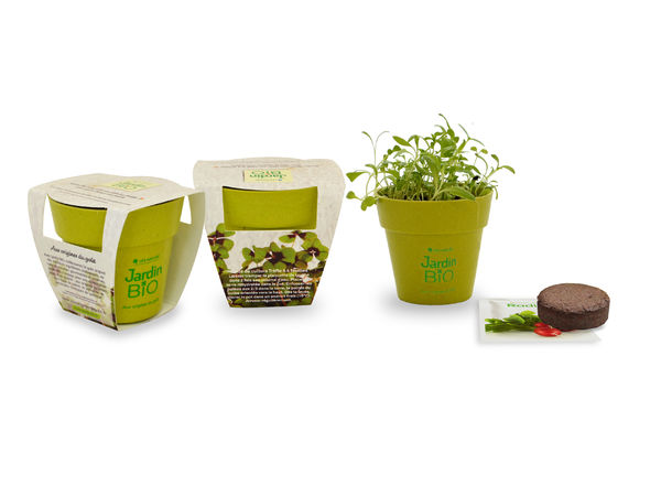 Kit biodégradable | Kit de plantation publicitaire