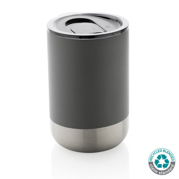 Mug acier recyclé | Mug publicitaire Anthracite