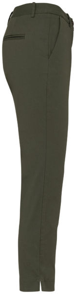 Pantalon chino F | Pantalon chino personnalisé Organic khaki 1