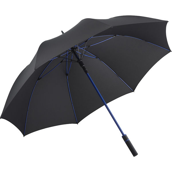 Parapluie golf écoconçu | Parapluie golf personnalisé Noir Bleu euro