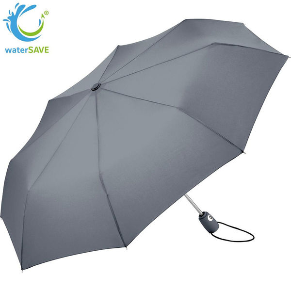Parapluie poche éco | Parapluie de poche publicitaire Gris