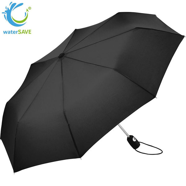 Parapluie poche éco | Parapluie de poche publicitaire Noir