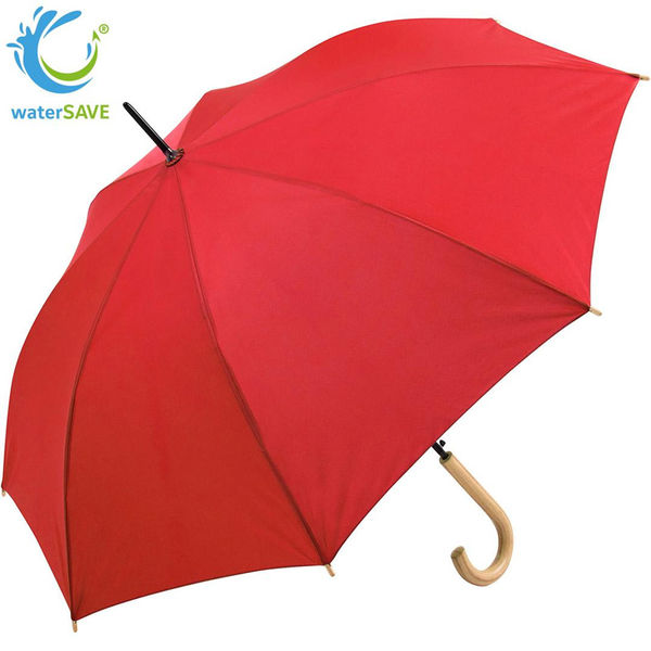 Parapluie pub éco | Parapluie publicitaire Rouge