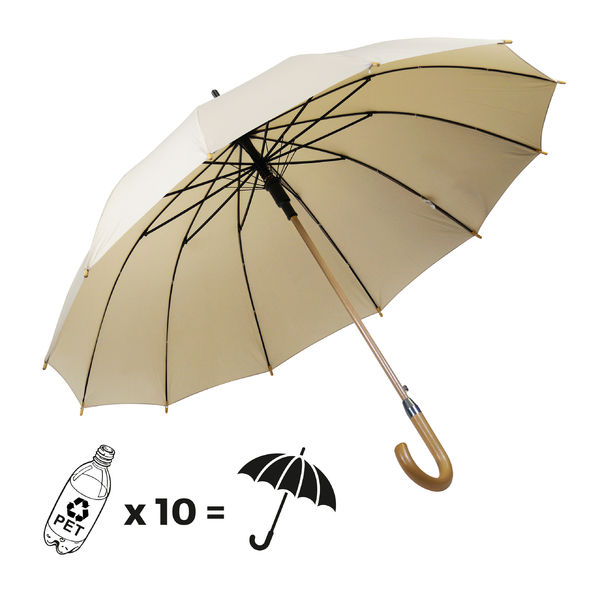 Parapluie de ville Chiccity | Parapluie publicitaire Bleu 1