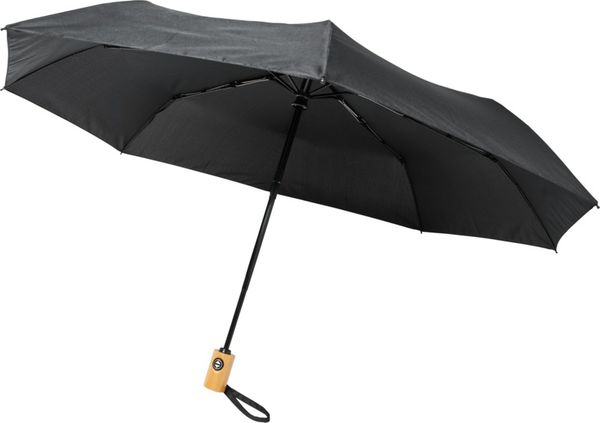 Parapluie Bo | Parapluie publicitaire Noir