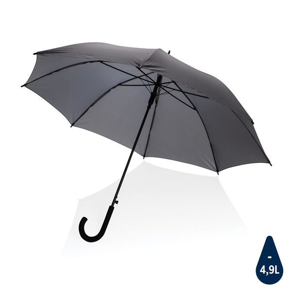 Parapluie rPET  | Parapluie publicitaire Anthracite