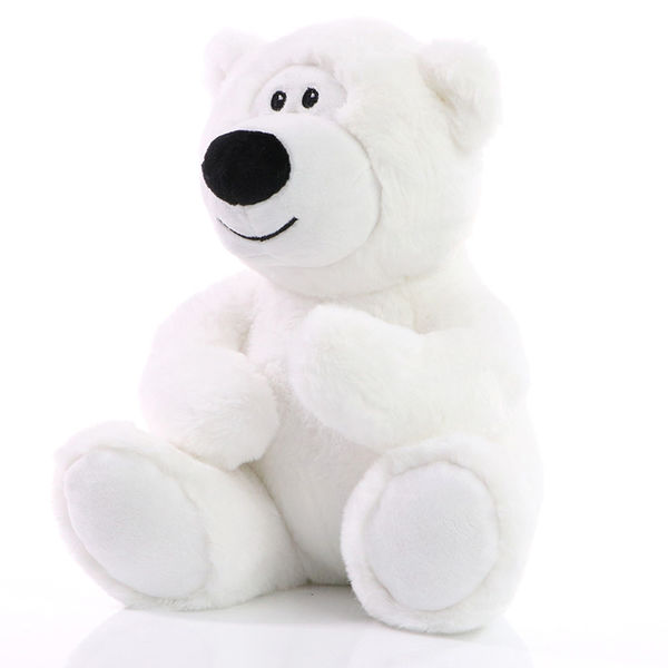 Peluche ours rPET | Peluche personnalisé Blanc