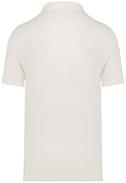 Polo lin H | Polo publicitaire Ivory