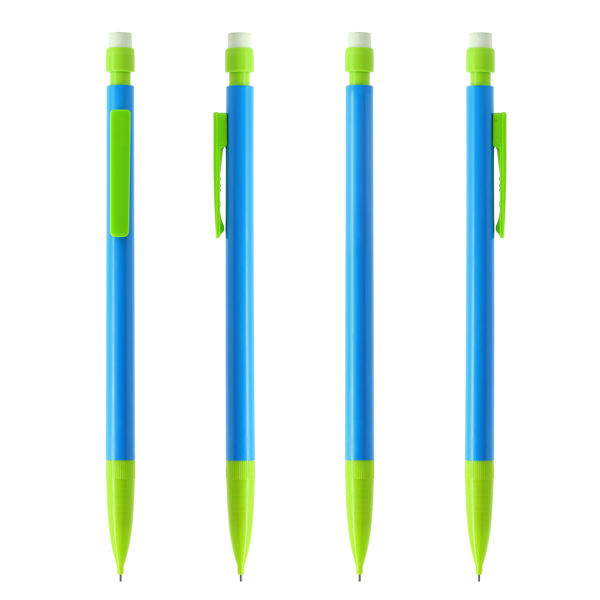 Porte-mine Matic | Porte-mine publicitaire Bleu Citron vert