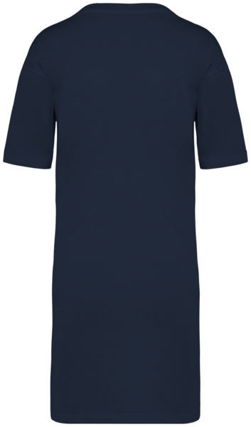 Robe t-shirt | Robe t-shirt personnalisable Washed navy blue