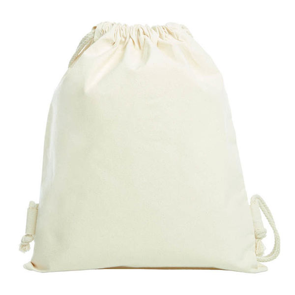 Sac cordon bio | Sac à cordons personalisé Naturel