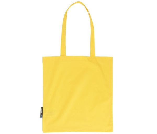 Sac 100% coton bio | Sac de shopping personnalisé Yellow