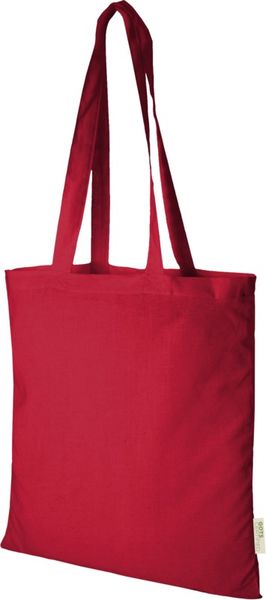 Sac GOTS Orissa | Sac shopping personnalisé Rouge