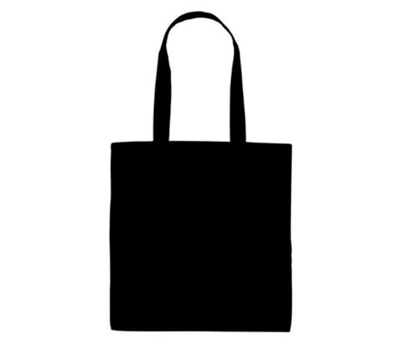 Sac shopping écolo | Sac de shopping personnalisé Black