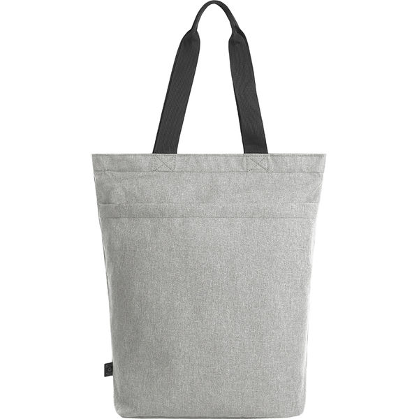 Sac recyclé Halfar | Sac shopping personnalisé Gris mélangé