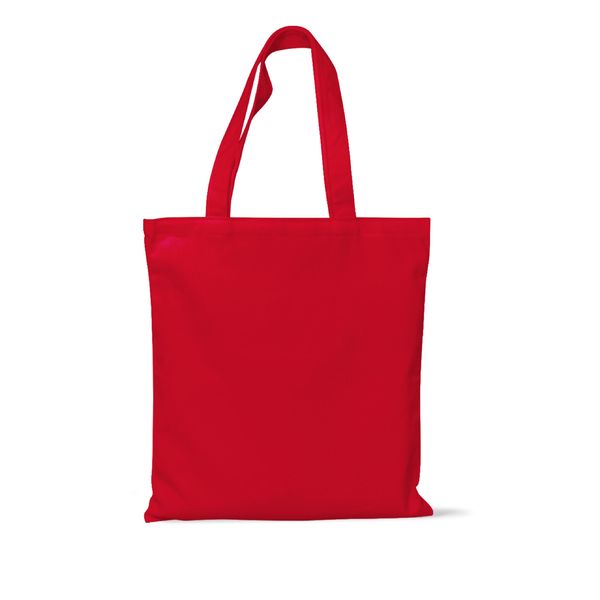 Bio Trendy couleurs | Sac shopping publicitaire Rouge