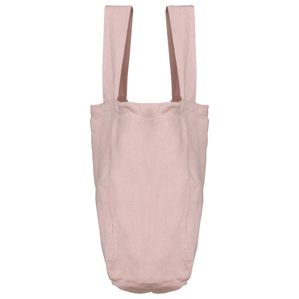 Sac shopping lin | Sac de shopping publicitaire Petal Rose 1