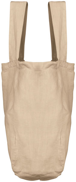 Sac shopping lin | Sac de shopping publicitaire Wet sand