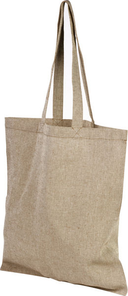 Sac recyclé Pheebs | Sac shopping publicitaire Heather natural
