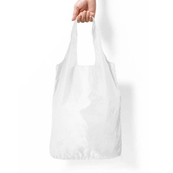 Pocket rPET | Sac shopping publicitaire Blanc