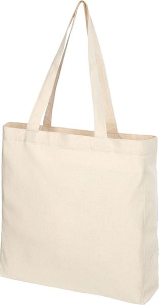 Sac soufflet Pheebs | Sac shopping personnalisé Naturel