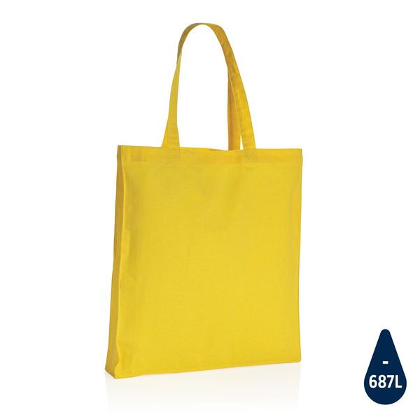 Sac tote coton recyclé | Sac tote bag publicitaire Yellow