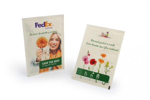 Sachet végétal 100x150 mm | Sachet de graines publicitaire 1