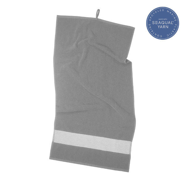 Serviette de sport Seasport | Serviette de sport personnalisée Gris