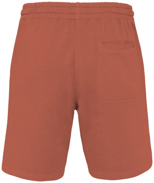 Short coton bio Terry H | Short publicitaire Washed Pomelo