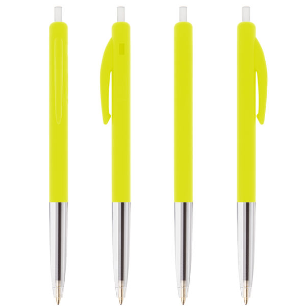 Stylo BIC® Publicitaire | M10® Clic | KelCom Jaune clair