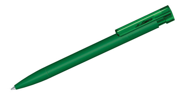 Stylo biosourcé Liberty Bio Matt | Stylo à bille personnalisé Vert foncé